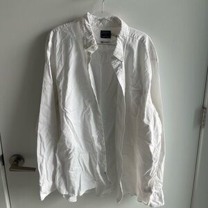 Faherty White Long sleeve button down